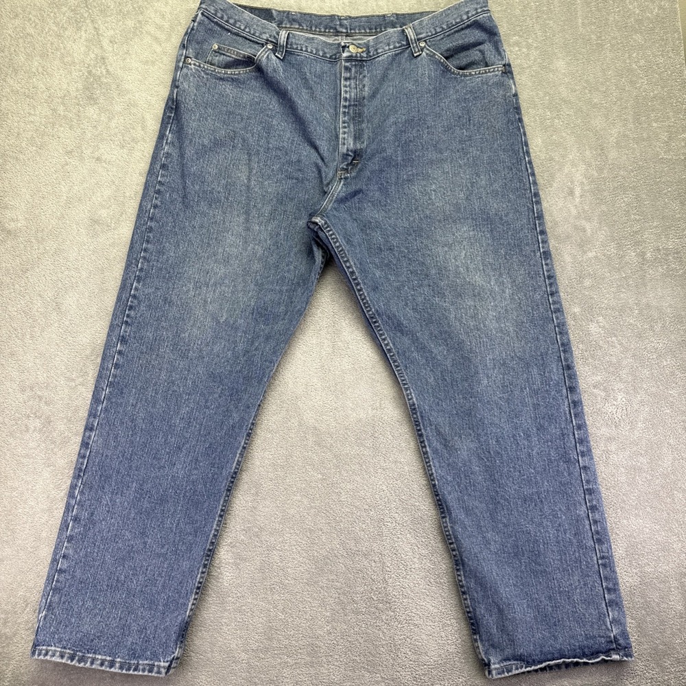Wrangler Relaxed Fit 97601VR Jeans Men's 42x32 Blue 100% Cotton